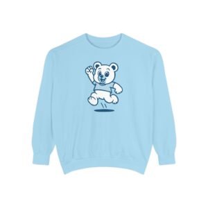 Snug and Sweet Bloomie Bear Crewneck – Seriously Stylish yet Comfy