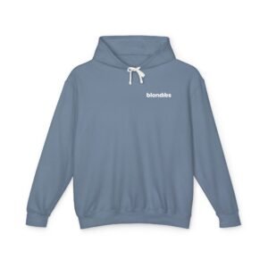 Shut Up! Hoodie - Subtle Front, Bold Back. (Blondies Blue)