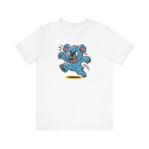 The Drop Bear Tee – Cute but Fiesty on White