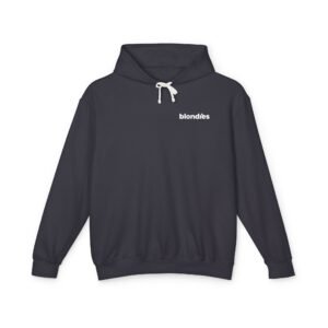 Shut Up! Hoodie - Subtle Front, Bold Back. (Blondies Black)