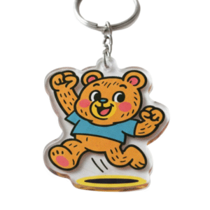 Cuteness on a Clip: Bloomie Bear Key Ring